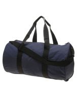 Blue holdall bag with shoulder strap